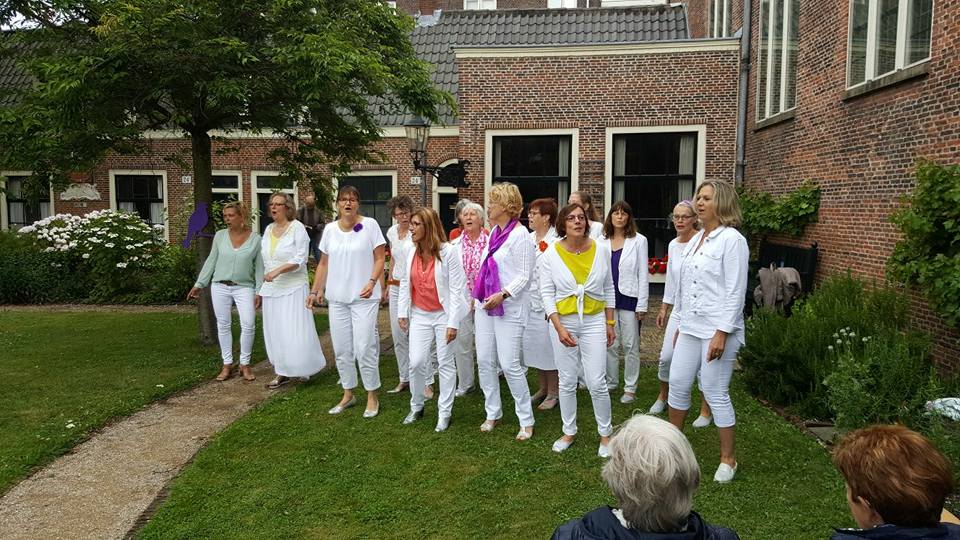 Encore bij hofjesconcerten in Haarlem